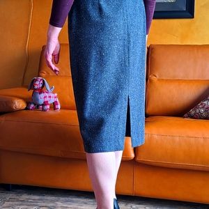 Wool skirt